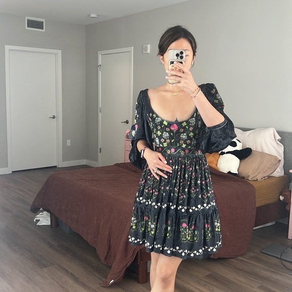 NWT Agua bendita delirio trebol dress - Picture 2 of 13